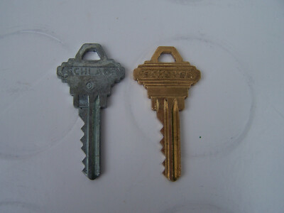 Schlage Factory cut Securekey Blue Reset Key + matching key NO