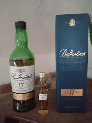 Ballantine's 17 Years Old Blended Scotch Whisky 40% 40ml Sample Probe