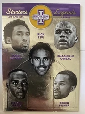 2013 Innovation Starters Legends D Fisher Grant Kobe Bryant Fox #1 Metallic SSP