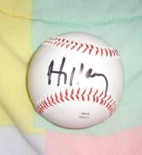HILLARY CLINTON SIGNED OLB3 BASEBALL BILL CLINTON  *EXACT PROOF*