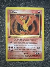 SULFURA RARE - POKÉMON 27/62 FOSSILE ÉDITION 1 FR