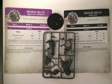 Chaos lord w/ Thunder Hammer Warhammer Blackstone Fortress Obsidius Mallex