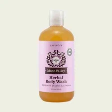 NEW Moon Valley Organics LAVENDER HERBAL BODY WASH