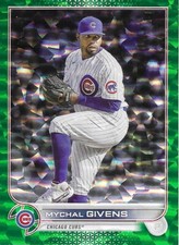 2022 Topps Update Series Baseball - Mychal Givens - Green Parallel - /499