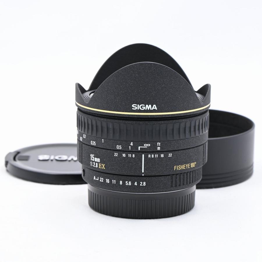 SIGMA 15mm F2.8 EX DG FISHEYE レンズ nikon 【公式通販】