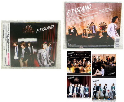 F.T Island FTIsland Flower Rock Taiwan Ltd CD+Calender (Ver.B) | eBay