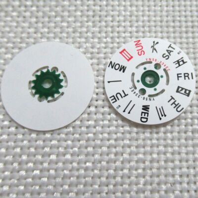 Chinese English Week Disk Wheel Week Wheel Fit for Movement YN55 YN56 #59