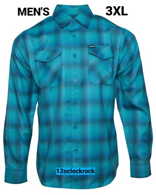 DIXXON Flannel POSEIDON'S KISS Flannel Shirt - Men's 3XL