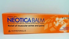 ANALGESIC NEOTICA BALM  Relief of Muscular Aches and Pains 30 g Cream Thailand