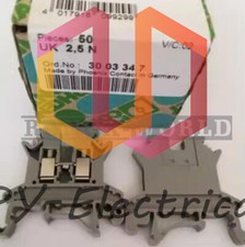New in box Phoenix Contact UK2.5N Terminal Blocks 3003347 (50PCS)