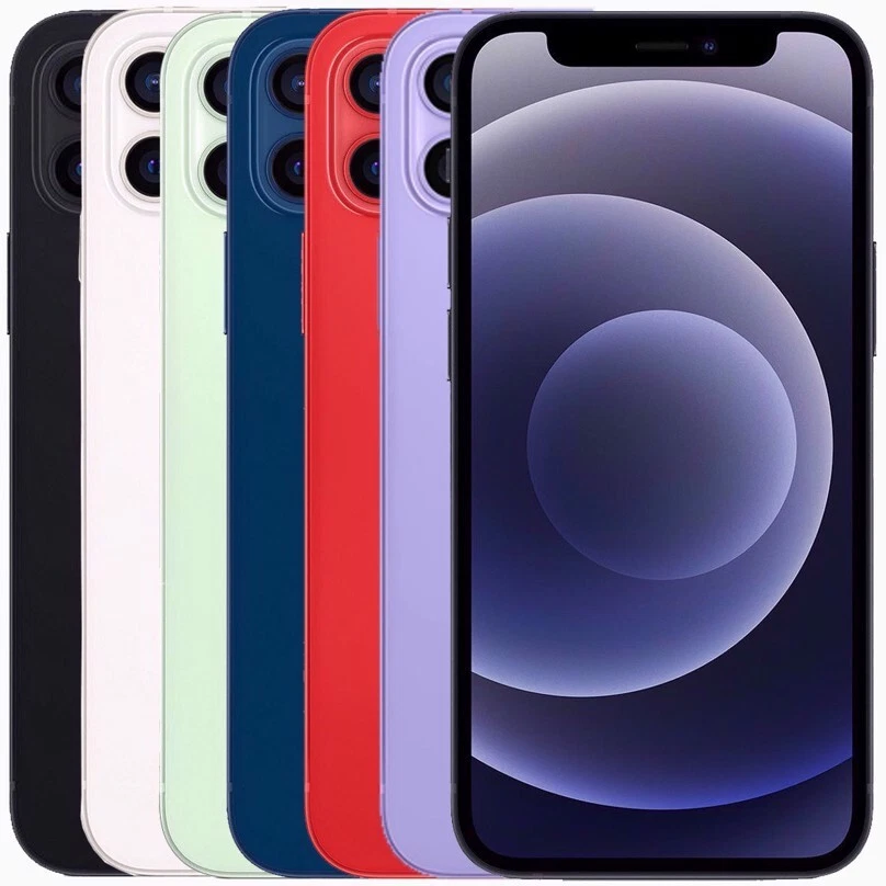 Apple iPhone 12 64GB 128GB 256GB Unlocked Smartphone - HEAVY