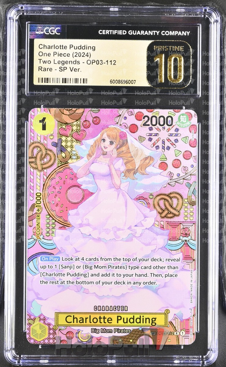One Piece TCG - Charlotte Pudding SP Alt Art Two Legends OP03-112