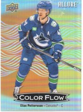 24-25 2024-25 Allure Elias Pettersson ORANGE-YELLOW Color Flow #CFL-20 Canucks