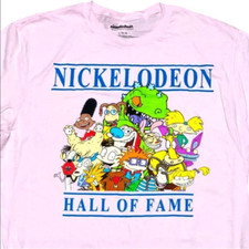 Nickelodeon L Graphic T-Shirt Shows Rugrats 90 s Nostalgic Hey Arnold Throwback