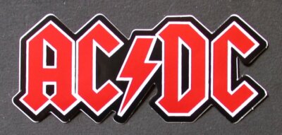 Autocollant 11 x 5 cm AC/DC ACDC Angus YOUNG Bon SCOTT Hard Rock AC DC ...