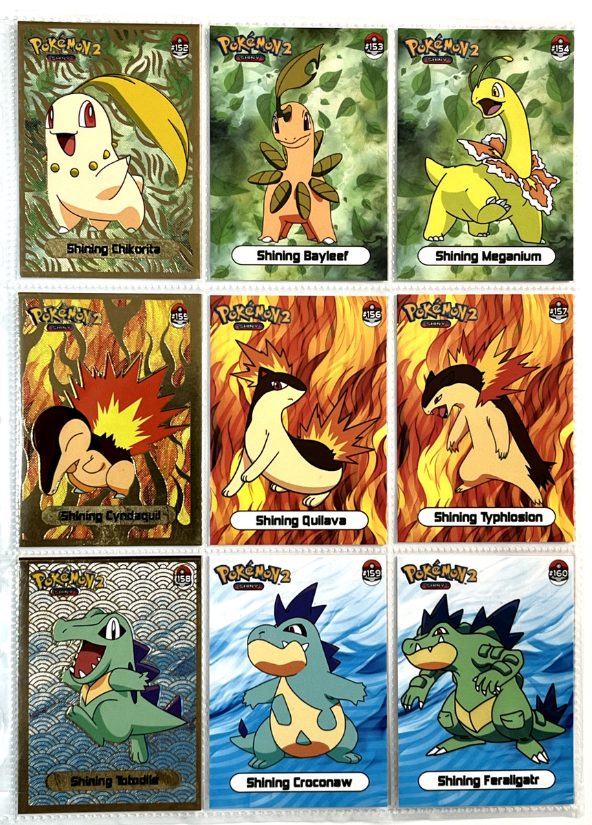 2024 CARDS POKEMON 2 JOHTO SHINY Infinity - Full Set 110/110 Peru Lugia  Shuckle