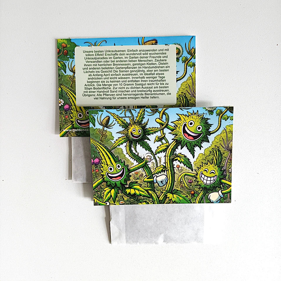 Unkrautsamen schnell wachsend Geschenkidee für viel mehr Wildwuchs - Bild 4 von 4
