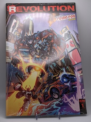 Transformers Revolution #1 Comic Book, NYCC IDW Exclusive Variant Cover, Sealed