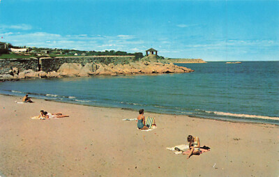 Postcard Front Beach Observatory Point Rockport Massachusetts