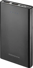 Insignia 15,000 mAh Portable Charger for Most USB-Enabled Devices - Black