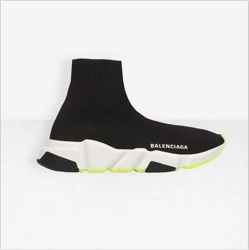 NEW Womans' Sock Knitted Flat Sneakers Men Trainers Speed Runners Sport Shoes UK - Picture 10 of 19