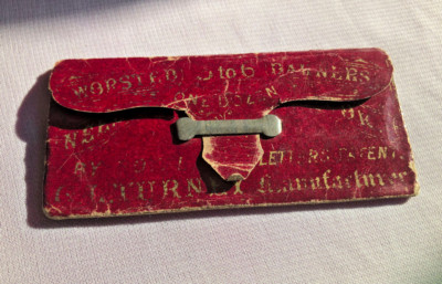 Seltenes antikes Nadelbuch Nähnadeln G. L. Turney's Worsted Darners 19. Jh.