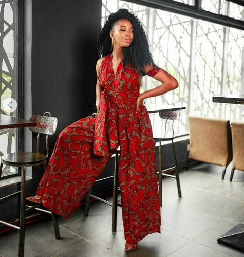 AFRICAN PRINT JUMPSUIT ANKARA DASHIKI S 
