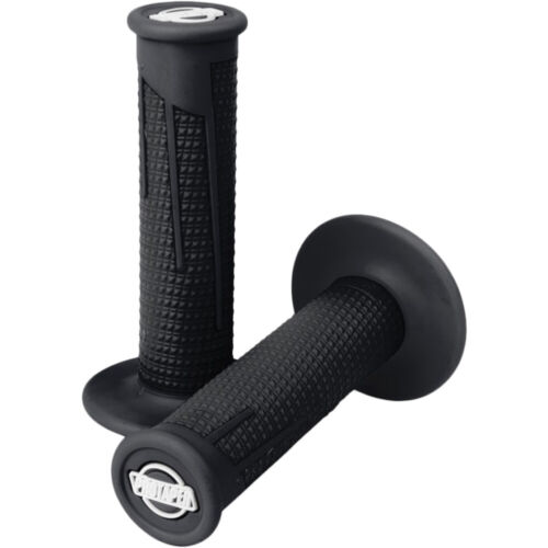 Pro Taper MX Clamp On Full Diamond BLK/BLK Off Road Motocross Riding Grips - Picture 1 of 1