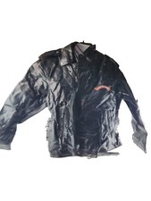 Diamond Plate Buffalo Men Leather Motorcycle Jacket Black Live To Ride size XL