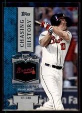 2013 Topps Chasing History Chipper Jones  #CH-26 Atlanta Braves