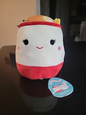 Flip A Mallows Raisy Ramen Bowl & Shun Sushi Roll 2 in 1 Plush 8 