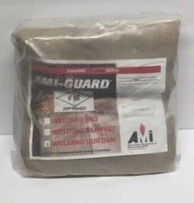 AMI-GUARD 6 FT X 6 FT WELDING CURTAIN NO. AS2400 FM APPROVED