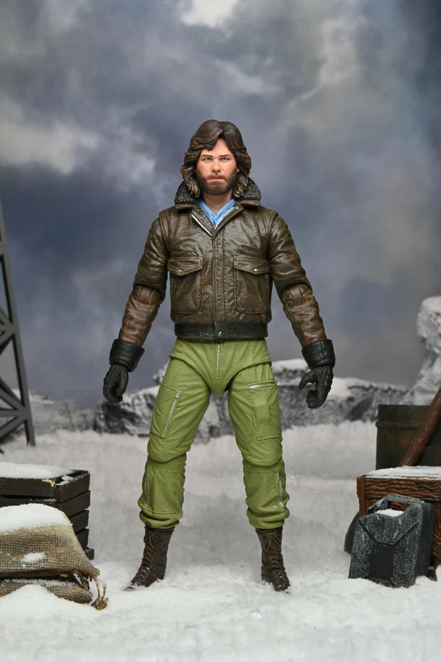 R.J. MacReady The Thing 1982 Outpost 31 Kurt Russell 7" 18cm Ultimate Figur NECA - Bild 3 von 4