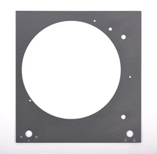 Face Plate for Thorens TD 150 MK II Anodized Titansilver