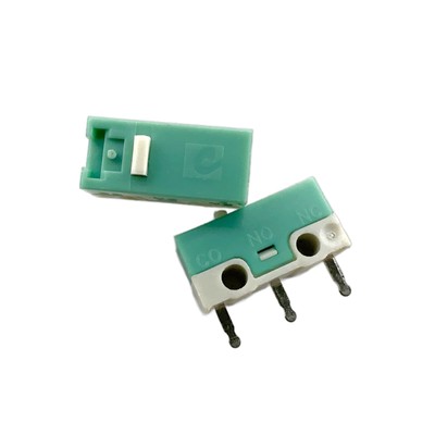 E-Mark Blue Shell White Dot Mouse Micro-Switch (4 Pieces)