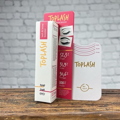 Toplash Eyelash Growth Serum Lash & Brow Booster 0.10oz