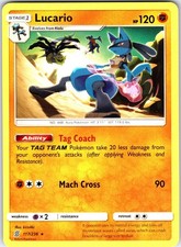 Lucario 117/236 Rare Unified Minds Pokemon Near Mint on eBay