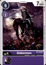 Dobermon BT4-082 U Uncommon Great Legend Digimon Near Mint