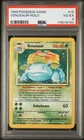 1999 Pokemon Base Set Unlimited Venusaur Holo 15/102 PSA 4