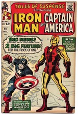Tales of Suspense #59 (1964) Marvel – 1st Captain America Solo Story  Silver Age