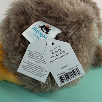 AUTHENTIC Jellycat Audrey Hootsoftly Owl- NWT- FAST SHIP | eBay