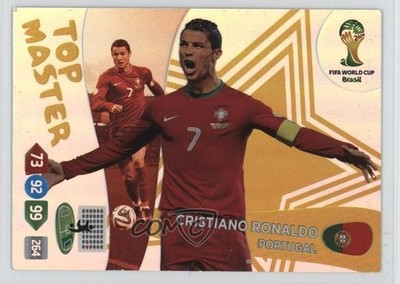 2014 Panini Adrenalyn XL FIFA World Cup Brazil Top Masters Cristiano Ronaldo c4m