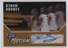 2025 Leaf Pro Set Metal In Motion Gold Prismatic 1/1 Kyron Drones Auto 4g8