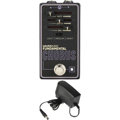 Walrus Audio Fundamental Series Chorus Pedal with Power Supply