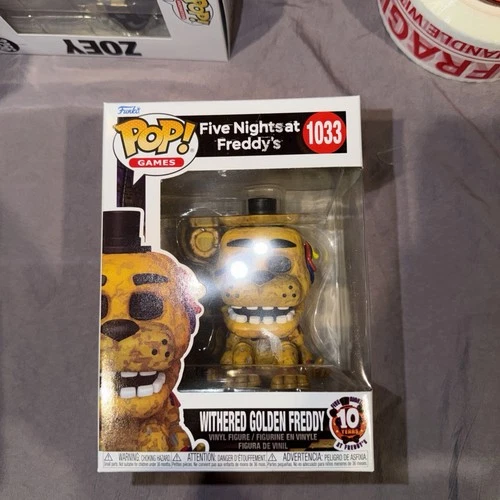 Funko Pop! Vinyl: Five Nights at Freddy's - Withered Golden Freddy - Hot Topic