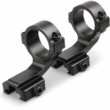 Offset Reversible 1 inch Diameter 1" Scope Mount Cantilever Rings.
