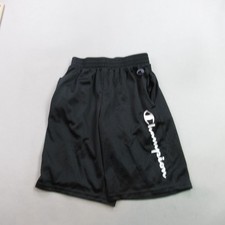 Champion Shorts Boys Large Outdoor Workout Lightweight Activewear Black