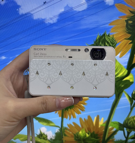 For Sony Cyber Shot DSC-T110 Digital Camera 16.1MP 4x Optical Zoom Touch Screen