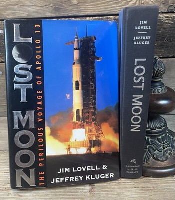 Jim Lovell, LOST MOON, Apollo 13  mission, hb, dj, SIGNED FIRST EDITION, NASA