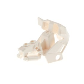 1x Lego Motorcycle City Fairing White Sticker POLICE Blue 7235 7744 52035pb02